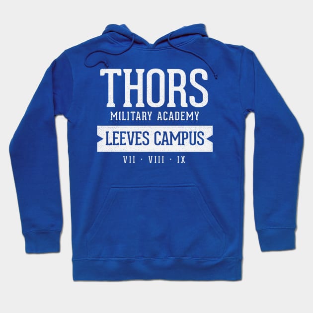 Thors Leeves Campus Hoodie by ThorsAcademyBookstore